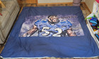 Baltimore Ravens #52 Ray Lewis  full/Queen duvet with feather blanket — photo 1