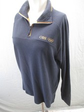 Helly Hansen Size M Mens Black 1/4 Zip Long Sleeve Hiking Outdoor Pull Over 948