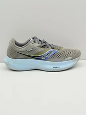 Size 8.5 - Saucony Ride 16 Womens Fossil Pool Gray Running Shoe S10830-15