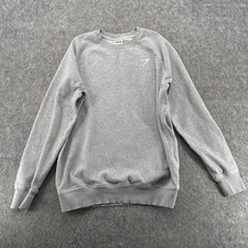 Gymshark Sweatshirt Mens M Crew Neck Gray Gym Workout Casual