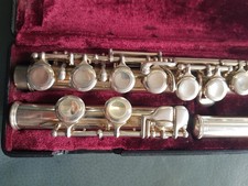 QUERFLÖTE JUPITER JFL 511 F II TAIWAN STERLING SILBER-MUNDSTÜCK SONST VERSILBERT