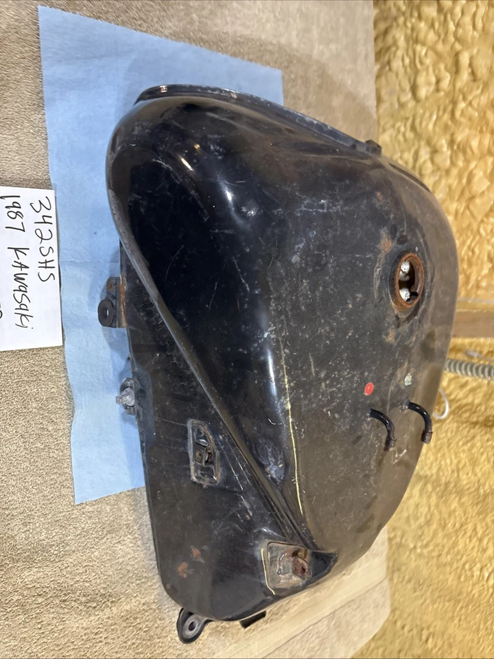 1987 Kawasaki Ninja 250 R Gas Tank Fuel Tank 342 - Image 2 of 4