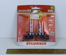 Sylvania 9005 Silverstar Ultra Halogen Headlight Bulb 2 Pack New Other