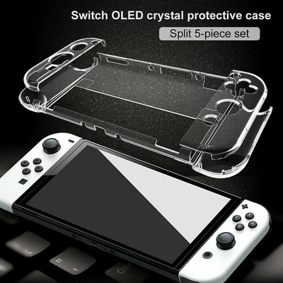 Für Nintendo Switch OLED Hard Case Schutzhülle Spielkonsole Staubporoof Zubehör
