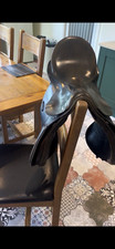 Brown Leather Horse Saddle 17.5in