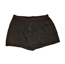 M&S XL Extra Large Mens Boxer Shorts Underwear Black 39-41 inch/99-104cm waist 