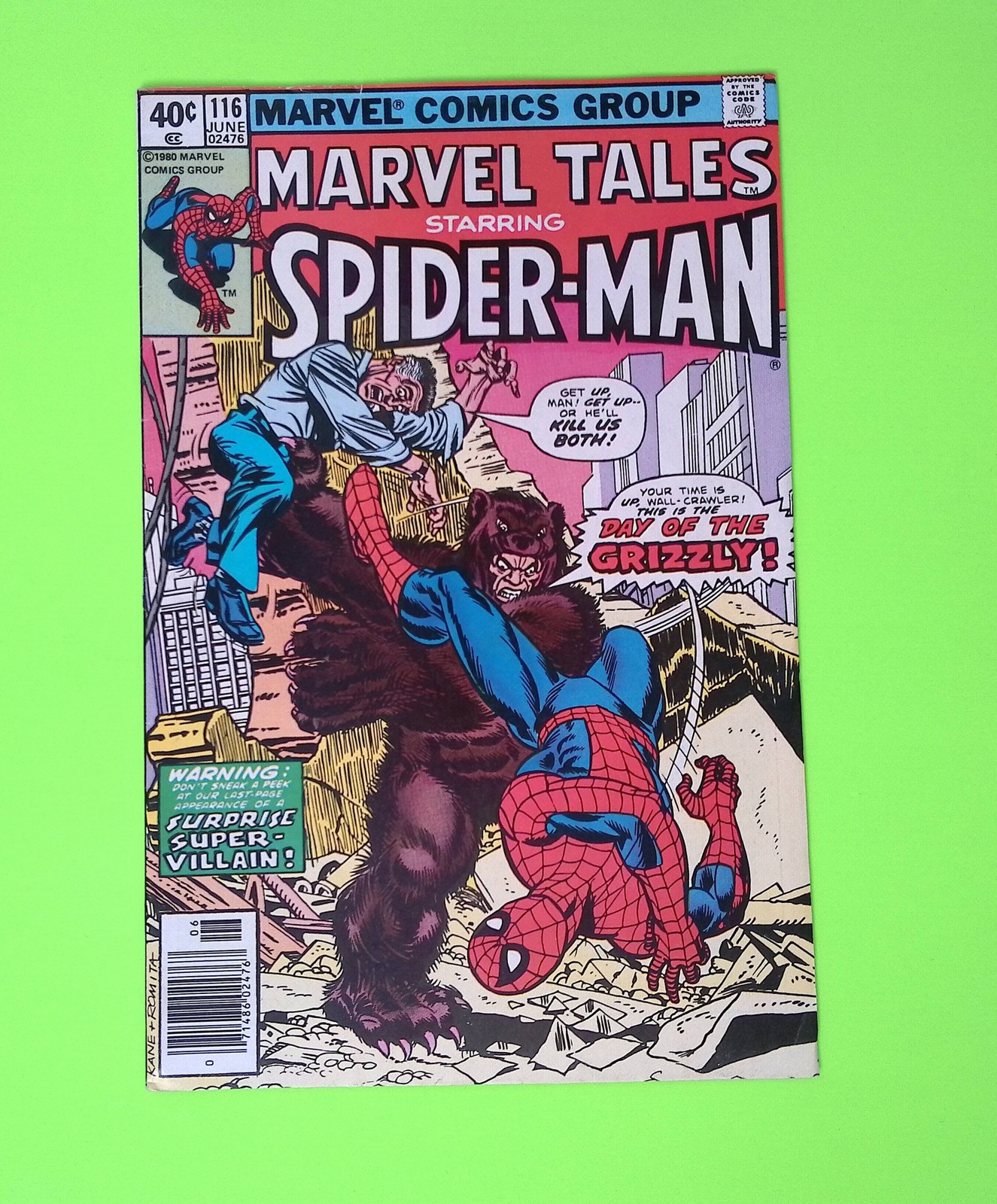 Marvel Tales #116 Vol. 2 1980 Marvel Comics Newsstand Higher Grade B28-138