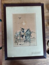 FRANCISQUE POULBOT Militaria DESSIN Lithographie  Matinée Des Croix Guerre 1916