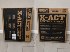 Hul-53468 - Husky Liners X-act Contour 2021-2026 F150 Crew Cab Floor Liners New Hul-53468 - Husky Liners X-act Contour 2021-2026 F150 Crew Cab Floor Liners New