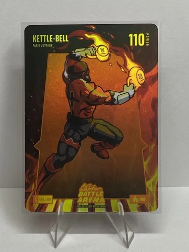 2026 Bo Jackson Battle Arena Foil Kettle Bell Grill-107 Fire