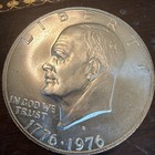 1776-1976 S Eisenhower PROOF Silver Dollar Bicentennial Coin “Ike Silver Dollar” — photo 1