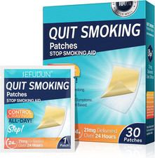 21Mg Quit Smoking Patches,Step 1 Stop Smoking Aids Patches,30 Count Transdermal
