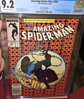 Amazing Spider Man #300 CGC 9.2 Newsstand 1st App Venom & Origin Key Appearance