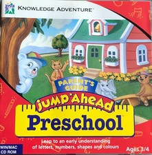 JumpStart Preschool Educational CD ROM VGC look
