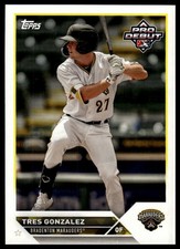 2023 Topps Pro Debut Tres Gonzalez #PD-191
