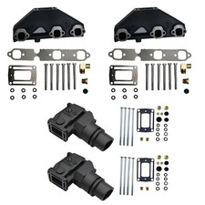 Kit collettori di scarico / collettori di scarico con ginocchio Volvo Penta V6 1993+