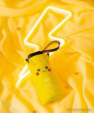 Pokemon Folding umbrella Pikachu Sunshade Rain or shine Wpc.