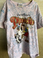 Vintage Kids Pinocchio Aop T Shirt 90 s Disney
