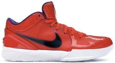 Nike Undefeated x Kobe 4 Protro Team Orange for Sale