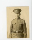 New ListingCanadian Military soldier in uniform in Vintage RPPC Real Photo Postcard ww1