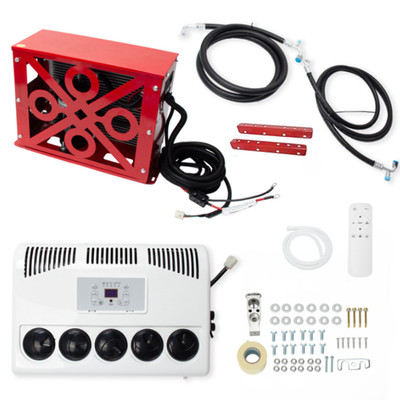 DC 12V Air Conditioner 11000 BTU Mini Split A/C For Semi Trucks RV Caravan Vans