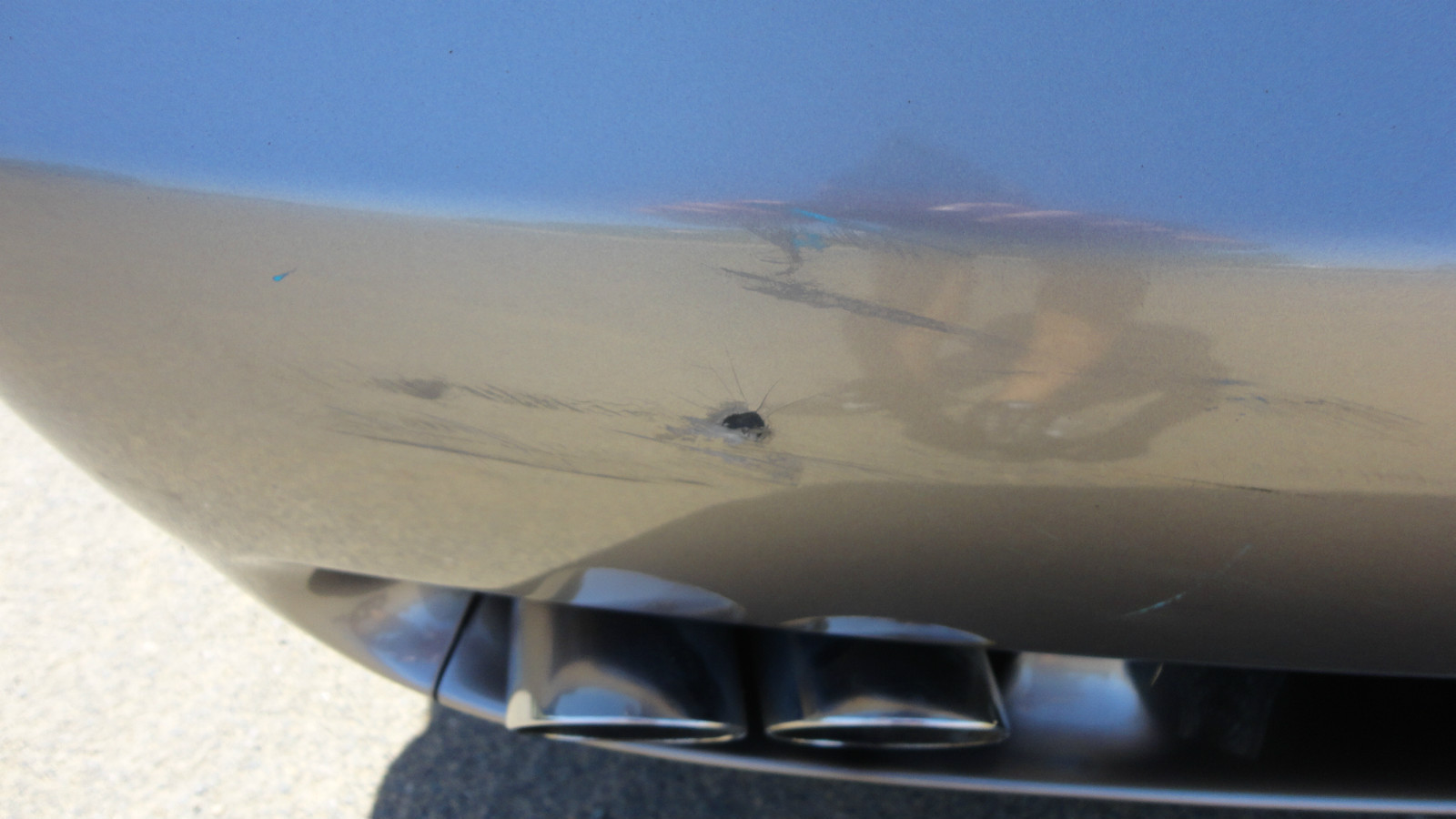 Maserati Coupe, Rear Bumper Cover, P/N 980001069