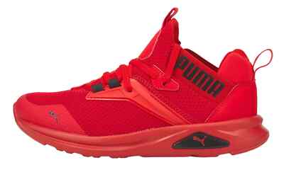 Puma Enzo Refresh Jr Jungen Rot Sneaker Turnschuhe Sportschuhe