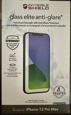 Invisible Shield Screen Protector Glass Elite Anti-Glare For iPhone 12 Pro Max