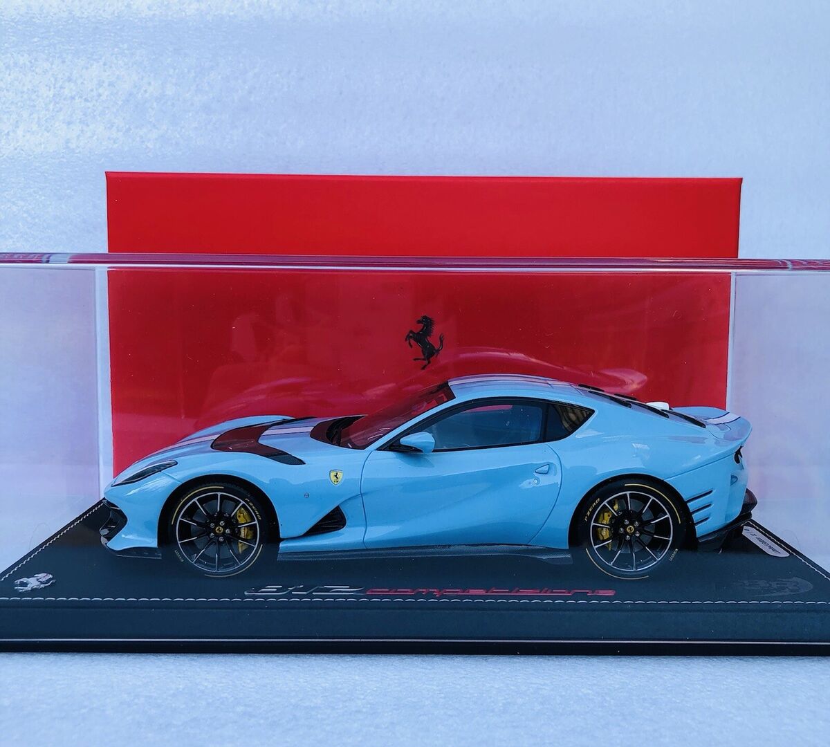 1/18 BBR Ferrari 812 Competizione Light Blue La Plata 1/18 BBR Ferrari 812 Competizione Light Blue La Plata