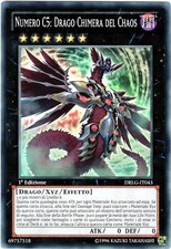 YU-GI-OH! NUMERO C5: DRAGO CHIMERA DEL CHAOS DRLG-IT043 SUPER RARA