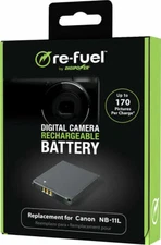 Digipower - Re-Fuel Rechargeable Lithium-Ion Replacement Battery for Canon NB...