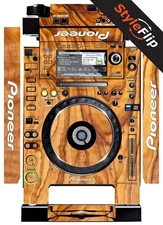Pioneer CDJ-2000 Skin | Wood #6 | Protective Decal | StyleFlip Skins
