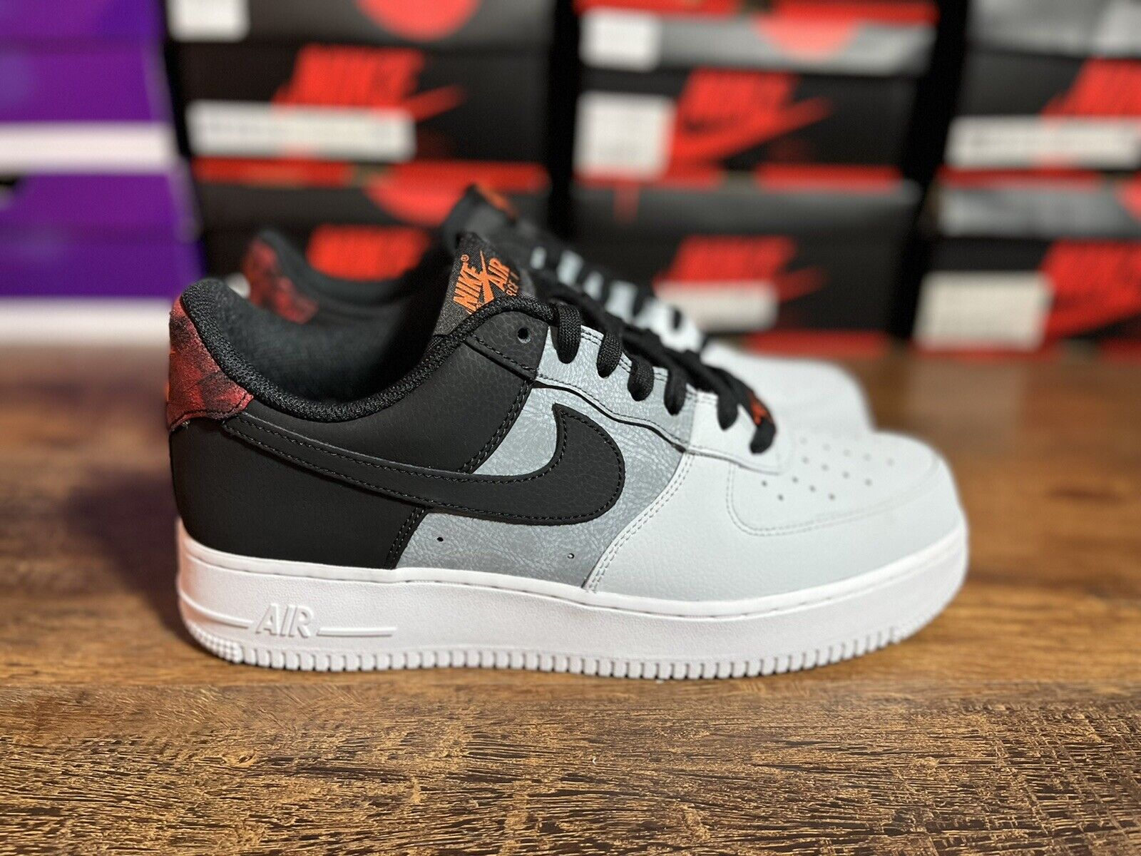 smoke gray air force ones