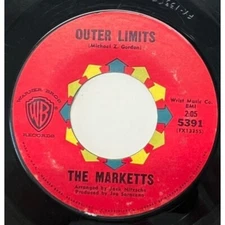 The Marketts Outer Limits / Bella Dalena 45 Surf Rock Warner Bros 5391