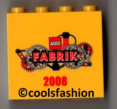    Fabrikstein 2008    SAMMELSTEIN SONDERSTEIN PROMOBRICK  LEGO  LEGOLAND