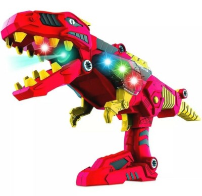Think Gizmos TG662 - Dino Blaster 2 in 1 Transformer Dinosaur Toy Blaster New