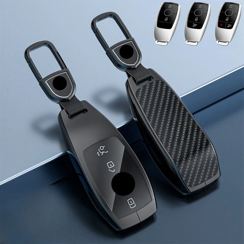 For Benz GLB GLC AMG A B C E S G Zinc Alloy TPU Car Smart Key Fob Case Cover Bag Foto 4 de 4
