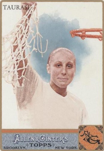 DIANA TAURASI 2011 TOPPS ALLEN & GINTER AUTO CARD BAS 10 AUTO 