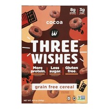 Three Wishes - Cereal Cocoa Chocolate Gluten Free 8.6 oz Pack of 6
