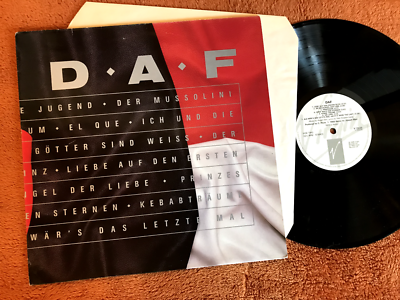 Deutsch Amerikanische Freundschaft DAF lp v2533 1988 industrial