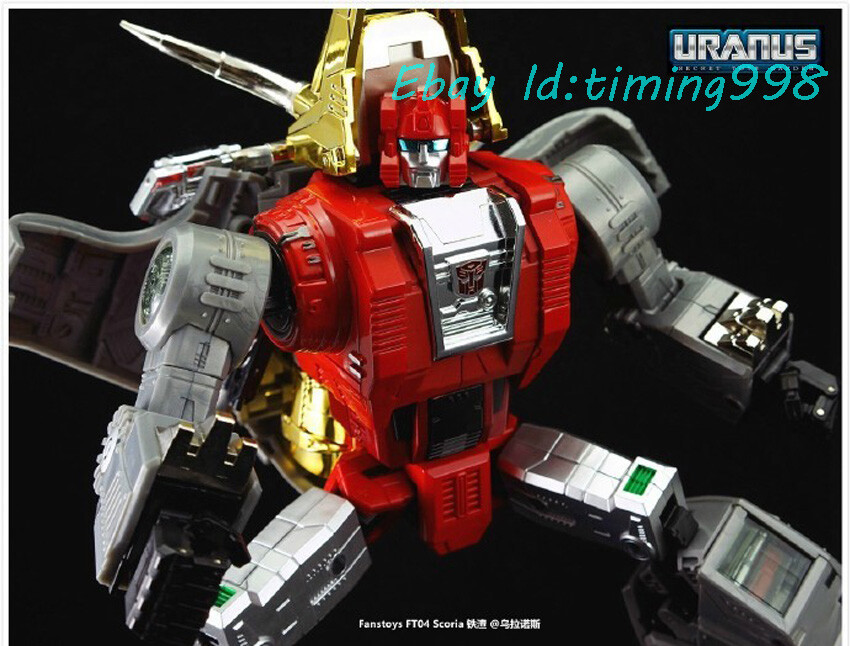 Fanstoys Toy MP FT-04 Primary Iron Slag Dino Action Figure Stock USED TOYS