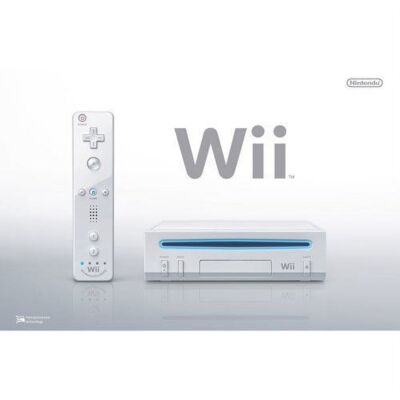 Wii  白 Amazon.com: Nintendo Replacement Wii Console, White - No Cables Or