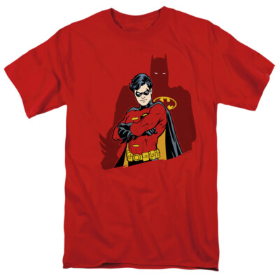  Batman ROBIN WINGMAN Licensed Adult Men's Graphic Tee Shirt SM-3XL