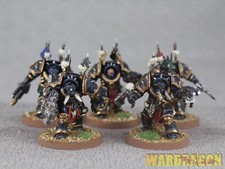 Warhammer 40K WDS painted Chaos Space Marines CHAOS TERMINATOR SQUAD w60