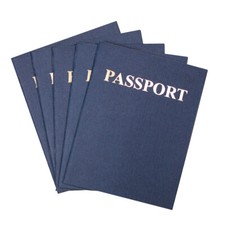Hygloss Passport Book - Travelers Pocket Diary 24 Pages - 4    X 5    - 50 Books