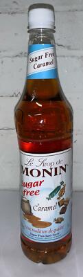 Monin Karamellsirup zuckerfrei 1Ltr und Pumpe
