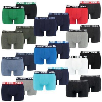 4 er Pack Puma Boxer Boxershorts Men Herren Unterhose Pant Unterwäsche