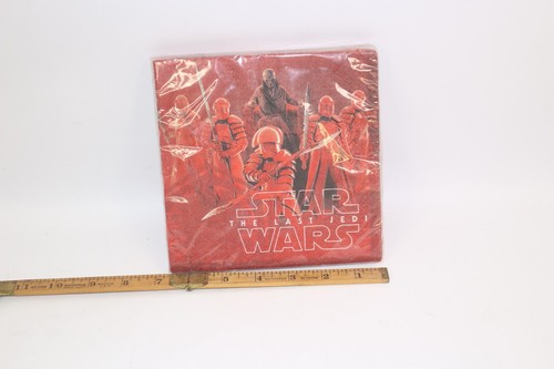 Star Wars Episode 8 Lunch Box Napkins 16 Count Red Party Supplies New Fast Ship - Picture 6 of 7