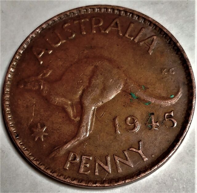 1945 KING GEORGE VI (PERTH MINT) PENNY CIRCULATED