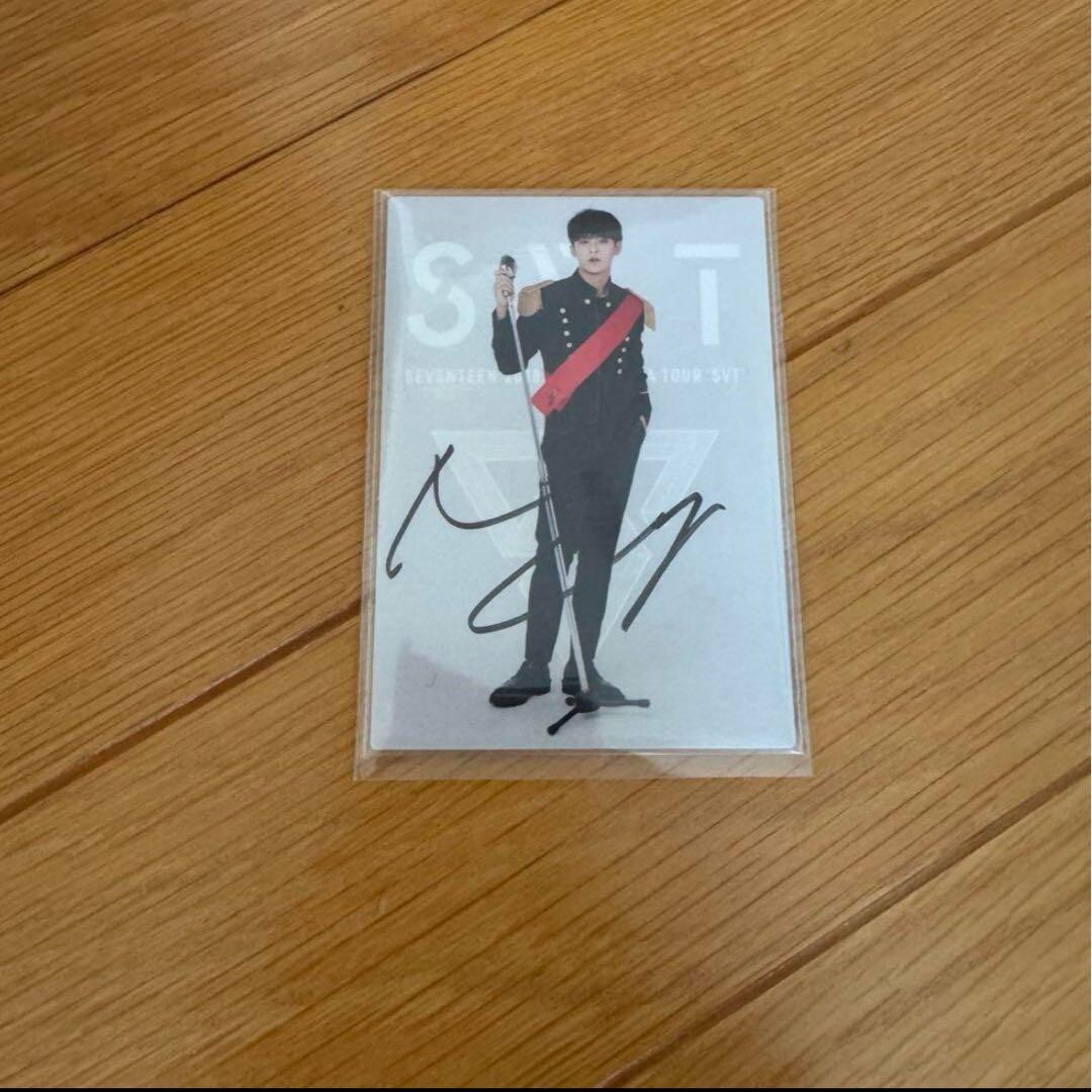 タレントカード svt MINGYU WOONWOO SEVENTEEN HOLIDAY MINGYU タレントカード - メルカリ